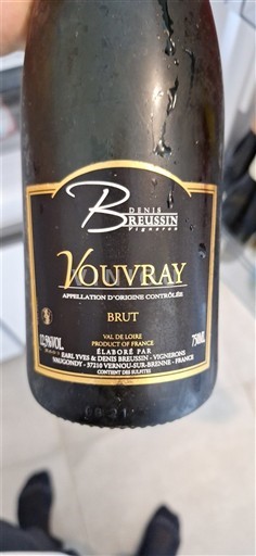 Loirevallei Vouvray Denis Breussin Niet-geïntegreerd