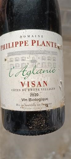 Údolí Rhôny Côtes-du-Rhône Domaine Philippe Plantevin L'Aglanié 2020