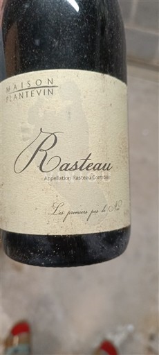 Údolí Rhôny Rasteau Maison Plantevin Les premiers pas de N°2 2018