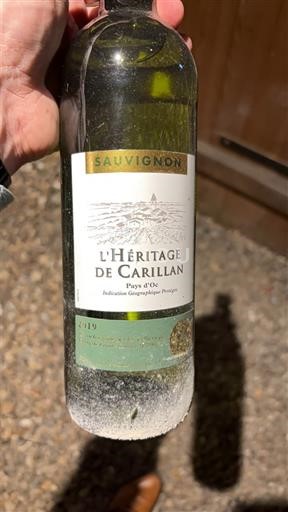 Languedoc-Roussillon Pays d'Oc L'Héritage de Carillan Sauvignon 2019