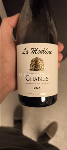 Bourgogne Chablis La Meulière 2023