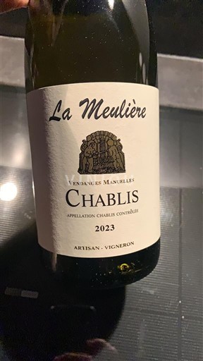Burgundy Chablis La Meulière 2023