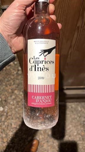 Loiren laakso Cabernet-d'Anjou Les Caprices Inès 2019