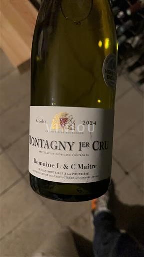 Bourgogne Montagny Premier Cru Domaine L. & C. Maitre 2024