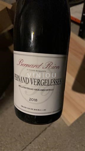 Burgundy Pernand-Vergelesses Bernard Rion 2018