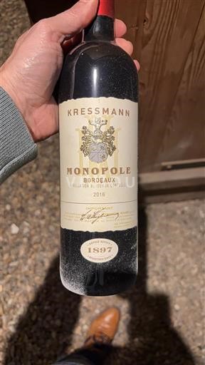 Bordeaux Kressmann Monopole 2016