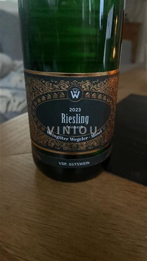 Mosel Moselle Weingüter Wegeler feinherb 2023