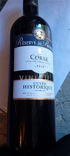 Corse Réserve du Président Historique 2016