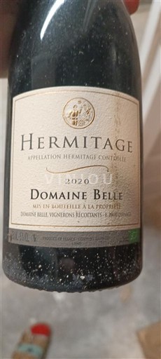 Rhône-dalen Hermitage Domaine Belle 2020