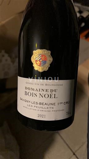 Burgundy Savigny-lès-Beaune Premier Cru Domaine Bois Noël Les Peuillets 2021