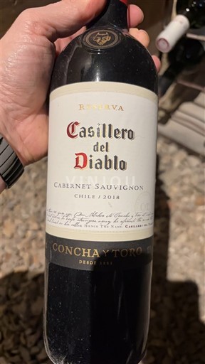 Thung lũng Maipo Maipo Central Concha y Toro Casillero del Diablo Reserva 2018