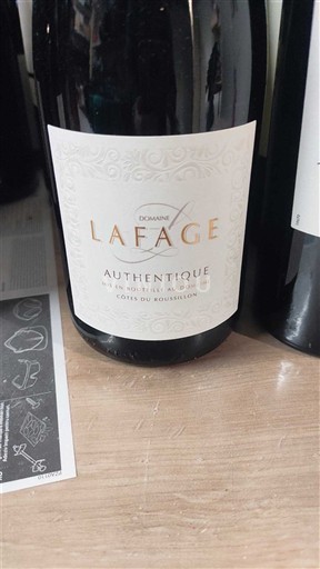 Roussillon Côtes-du-roussillon Domaine Lafage Authentique 2023
