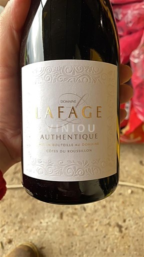 Roussillon Côtes du Roussillon Domaine Lafage Authentique 2023