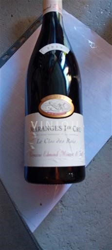 Burgundsko Maranges Premier Cru Domaine Edmond Monnot & Fils Le Clos des Rois 2018