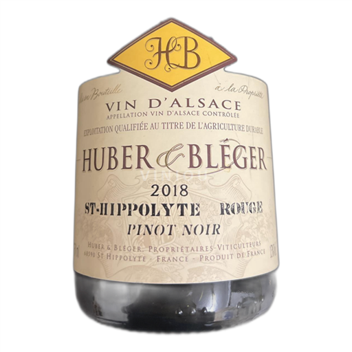 Alsazia Pinot nero Huber & Bléger St-Hippolyte 2018