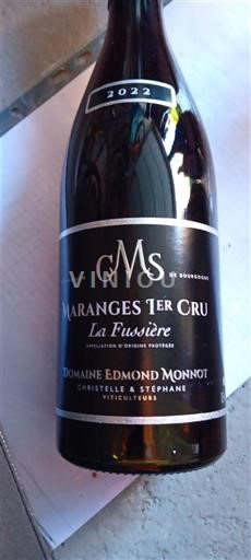 Bourgogne Ikke specificeret Premier Cru Domaine Edmond Monnot La Fussière 2022