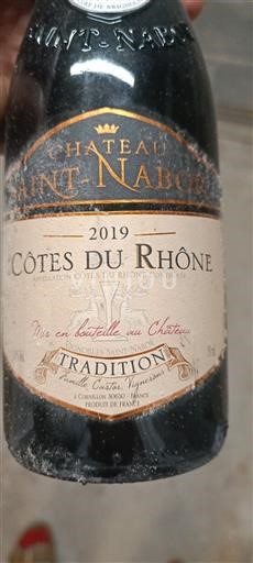 Rhône Valley Côtes-du-Rhône Château Saint-Nabor Tradition 2019