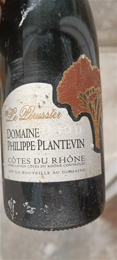 Údolí Rhôny Côtes-du-Rhône Domaine Philippe Plantevin Le Peusster 2012