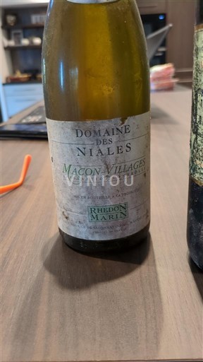 Burgundi Mâcon ja Mâcon-kylät Domaine Des Niales 1997