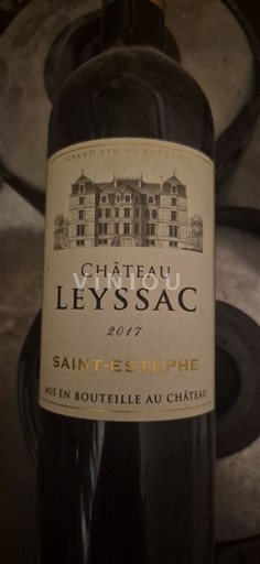 Bordéus Saint-Estèphe Château Leyssac 2017