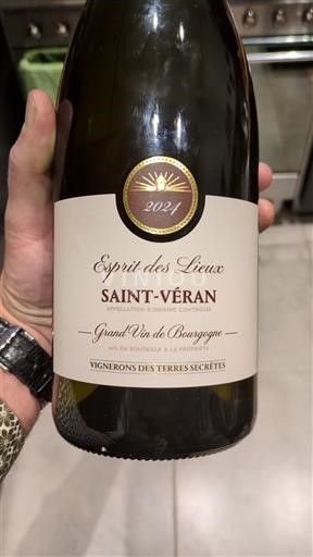 Bourgogne Saint-Véran Vignerons des Terres Secrètes Esprit des Lieux 2021