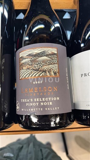 AVA Bờ Đông Không được chỉ định Lemelson Vineyards Thea's Selection 2021