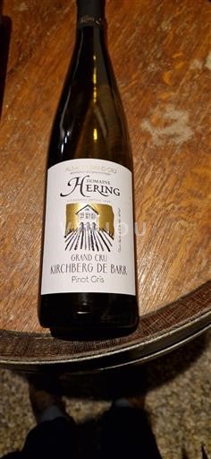 Alsace Pinot gris Grand Cru Domaine Hering Kirchberg de Barr 2023