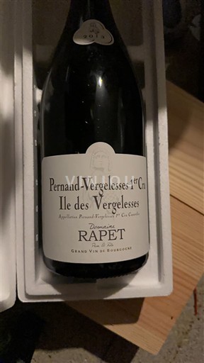 Burgundy Pernand-Vergelesses Premier Cru Domaine Rapet Ile des Vergelesses 2013
