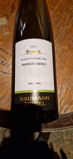 Alsace Riesling Grand Cru Baumann Zirgel Mandelberg 2021