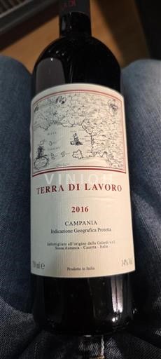 Kampanien Ospecificerad Galardi Terra di Lavoro 2016