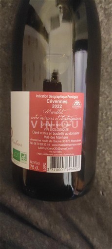 Languedoc và Roussillon Cévennes Mas des Manhans Orphéo 2022
