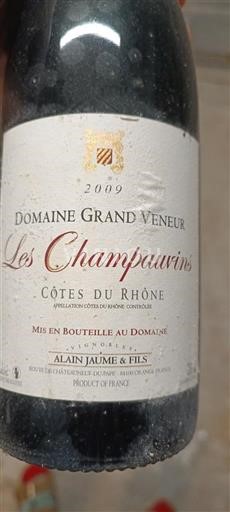Vallée du Rhône Côtes-du-rhône Domaine Grand Veneur Les Champauvins 2009