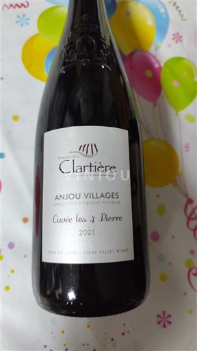 Vallée de la Loire Anjou Villages Clartière les 4 Pierre 2021