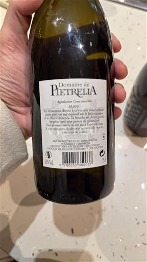 Korsika Domaine Pietrella Ei vuosikertaa
