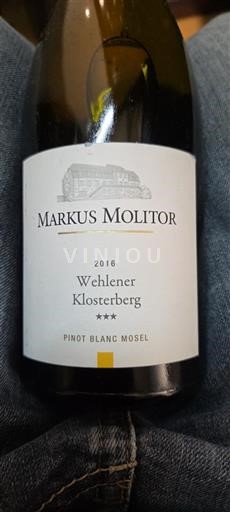 Mosel Moselle Markus Molitor Wehlener Klosterberg *** 2016
