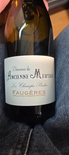 Languedoc Faugères Domaine L'Ancienne Mercerie Les Champs Perdus 2023