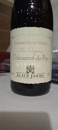 Rhône Valley Châteauneuf-du-Pape Domaine Grand Veneur Les Origines 2017