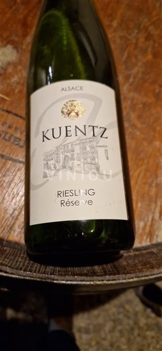 Alsace Riesling Kuentz Riesling Réserve 2021