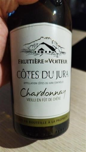 Jura Côtes-du-Jura Fruitière de Voiteur Chardonnay Vieilli en fût de chêne 2018