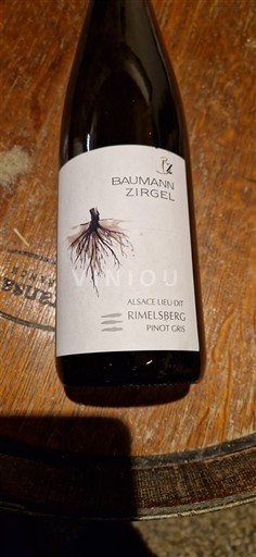 Alsace Pinot xám Baumann Zirgel Rimelsberg 2020