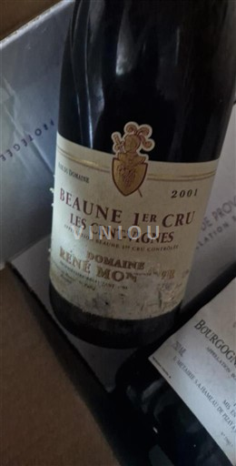 Borgoña Beaune Premier Cru Domaine René Monnier Les Cent-Vignes 2001