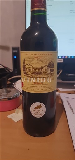Burdeos Médoc Merran Rouge 2018