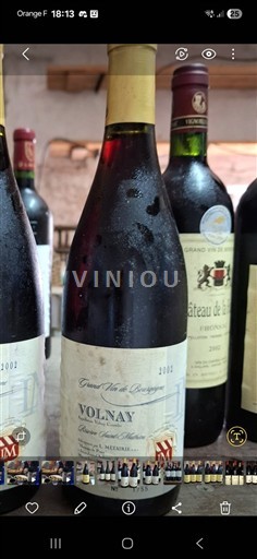 Burgundy Volnay Vincent Girardin 2002