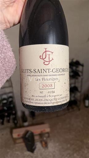 Bourgogne Nuits-saint-georges Domaine Jean-Jacques Confuron Les Fleurières 2008