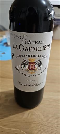 Burdeos Saint-Émilion Gran Cru Grand Cru Château La Gaffelière 2015