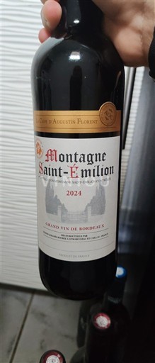 Bordeaux Montagne Saint-Émilion La Cave Augustin Florent 2024