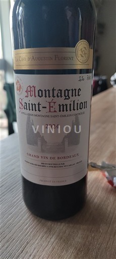 Bordoja Montagne-saint-émilion La Cave Augustin Florent 2024