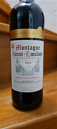 Bordeaux Montagne-saint-émilion La Cave Augustin Florent 2024