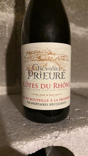 Rhône Valley Côtes-du-Rhône Chevalier Prieuré 2023