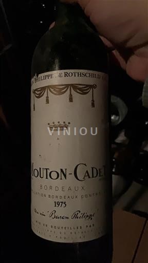 Bordeaux Mouton Cadet 1975